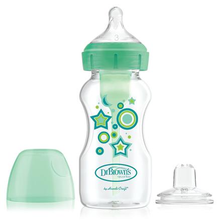 Dr. brown's wb91606 fľaša options+ 270ml., 6m+,