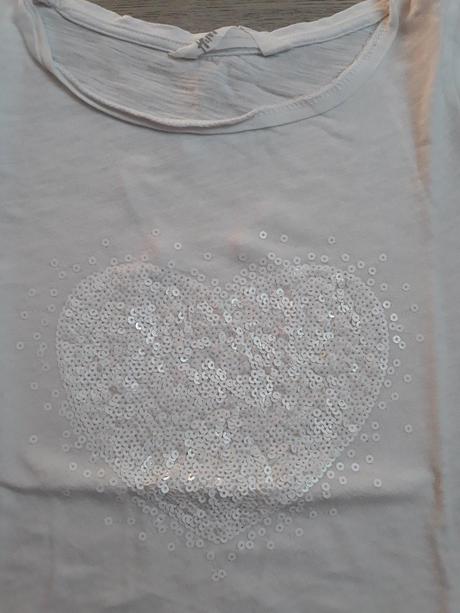 Dievčenské tričko m, h&m,134