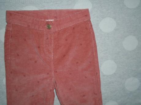 Menčestrové nohavice na 8 rokov, 128