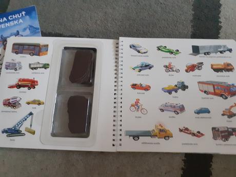 Knižka s magnetkami, 