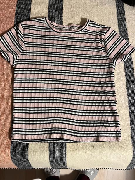 Pásikavé tričko h&m, h&m,152