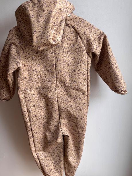 Softshell overal wheat s kvetmi 98-104, 104