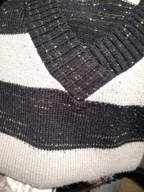 Pásikavý pulover, m