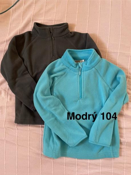 2x pulover fleece, 98