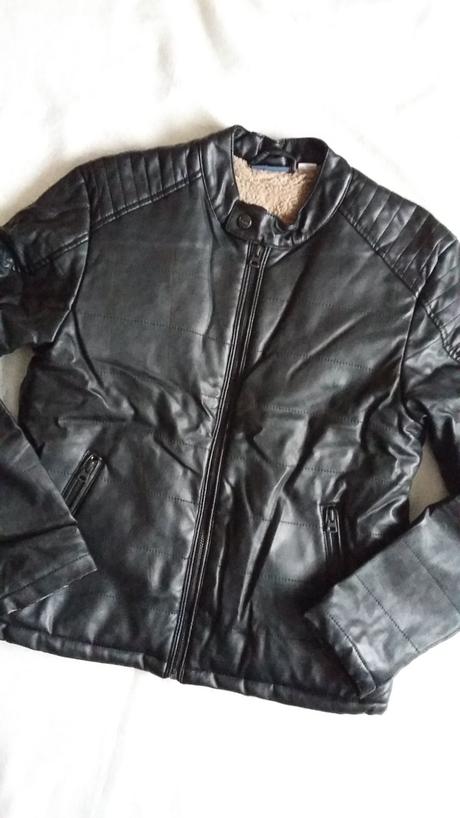 Detská koženková bunda veľ. 152, pepperts,152