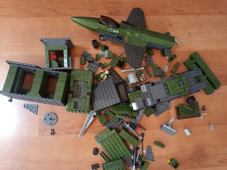 Stavebnice mega blocks vojenská sada, 