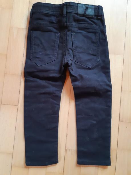 H&m rifle s ozdobnými ozdobami na kolenách, h&m,104