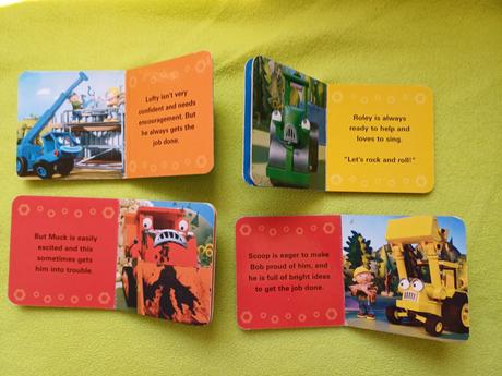 Prvé detské knižky+staviteľ bob, 