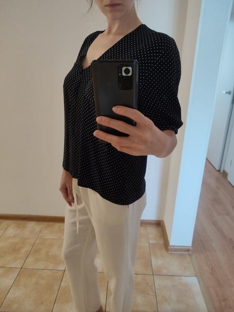 Hodvábna blúzka akris, m