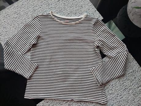 Pásikové tričko 104/110, h&m,104