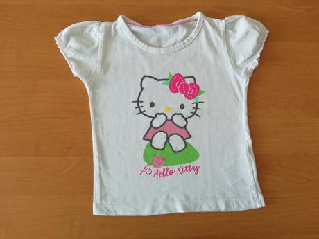 Tričko hello kitty 110cm, h&m,110