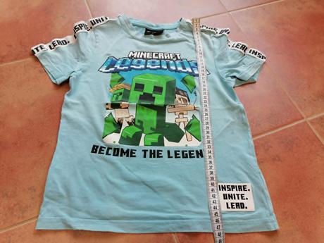 Tričko minecraft, veľ. 122, 122