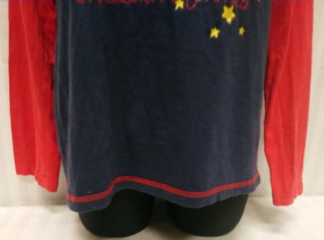 Modro červené pyžamo s motívom, steinbeckwelt, xl, xl