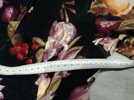 Kvetované sako v38 bavlna elastan, 38