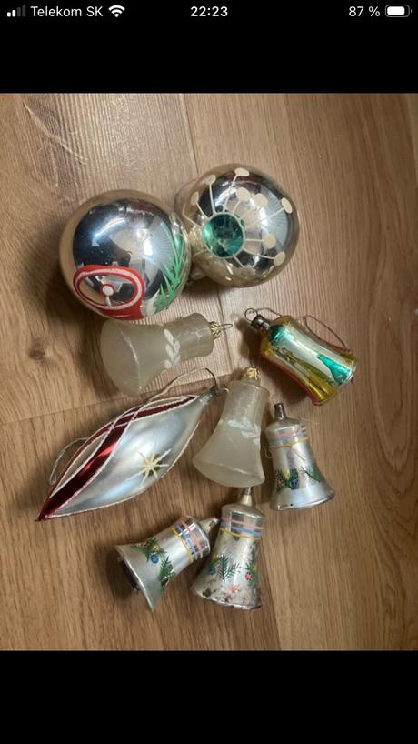Sklenené vianočné ozdoby, 