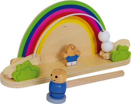 Small foot dúhová hojdačka,