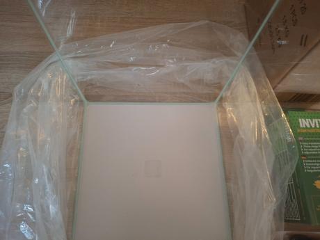 Nový akváriový set invital shrimp led 20 liter, 