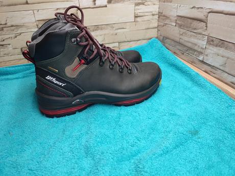 Grisport 40 - turistické kožené topánky s membráno, 40