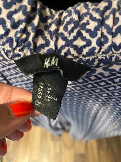 Letné nohavice, h&m,xs