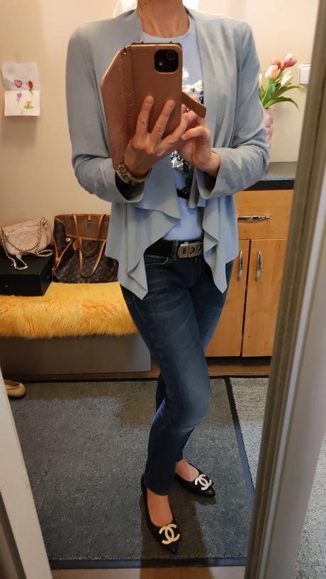 Dámske otvorené sako, l