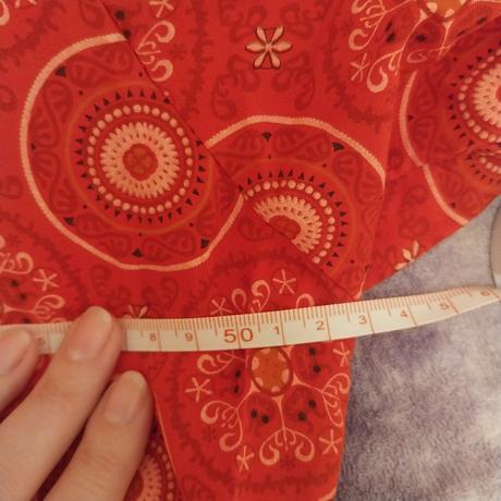 Cervene saty bei bei fashion s visackou, xxl