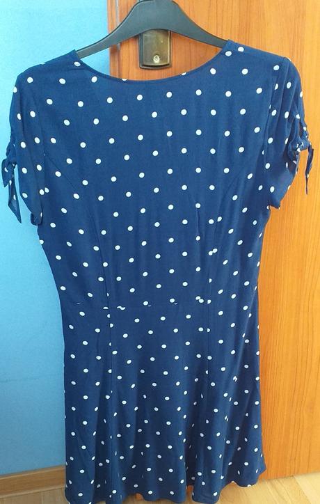 Tenké bodkované šaty, h&m,42
