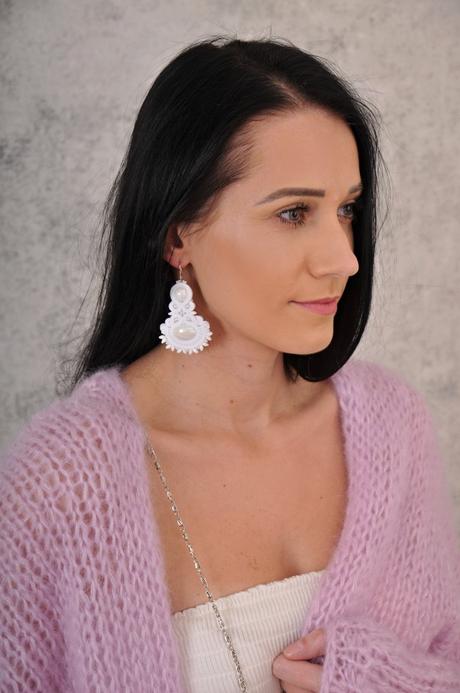 Mohérový dlhý cardigán, 