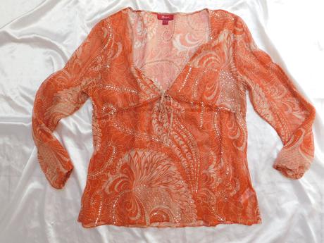 Kvalitna hodvabna bluzka, 42