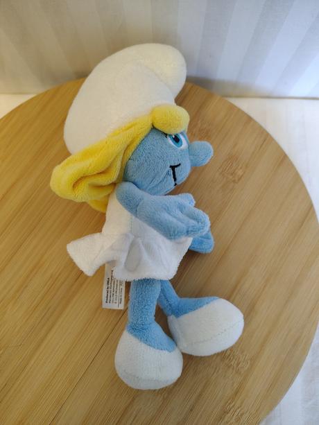 Plyšová šmolinka smurfette, šmoulinka smurfs 24 cm,