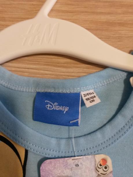 Šaty frozen s visačkou 98/104, disney,98
