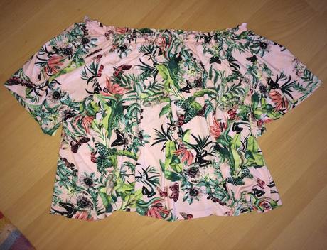 Top na ramená h&m, h&m,m