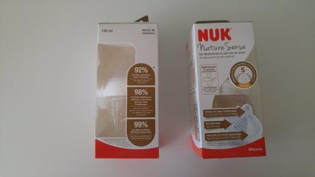 Nuk nature sense s flaša150ml, nepoužitá, nuk