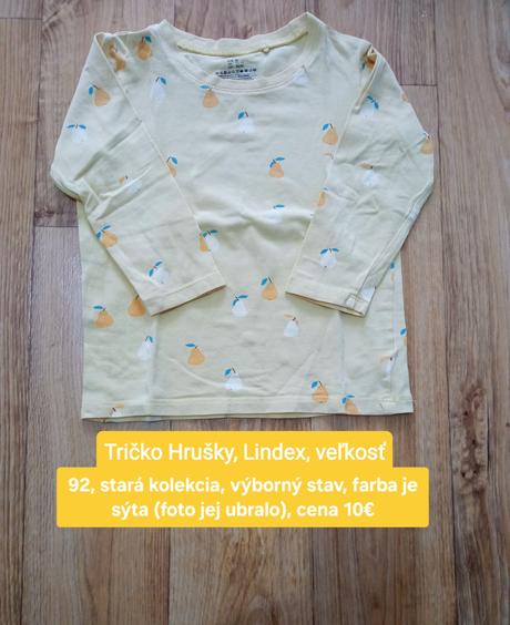 Tričko, lindex,92