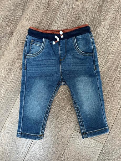 Chlapčenské rifle 6-9 mesiacov, f&f,74