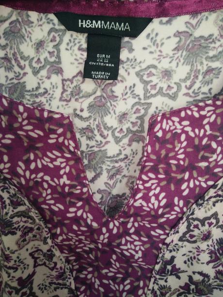 H&m tehotenská tunika, h&m,m