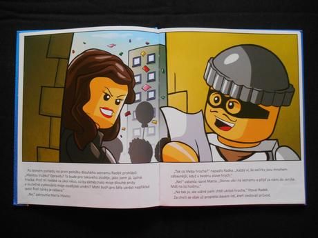 Kniha lego city zkouška pro zloděje,