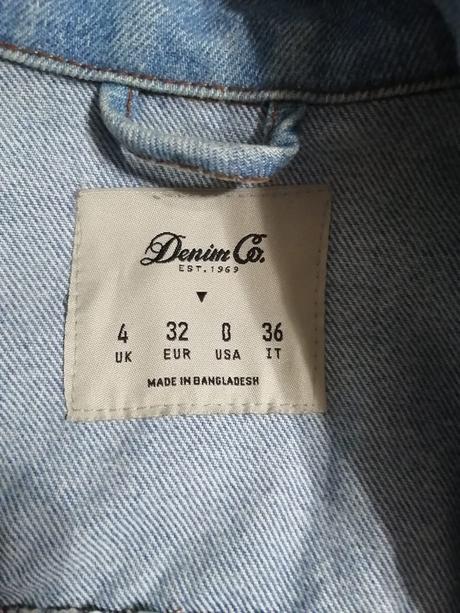 Riflova bunda, denim,32