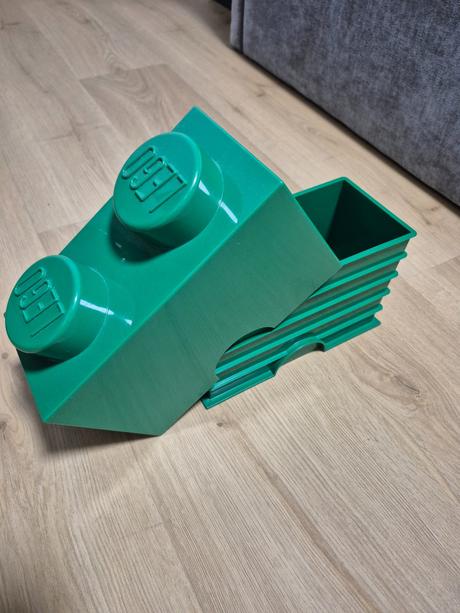 Úložný box na lego 2x1, 