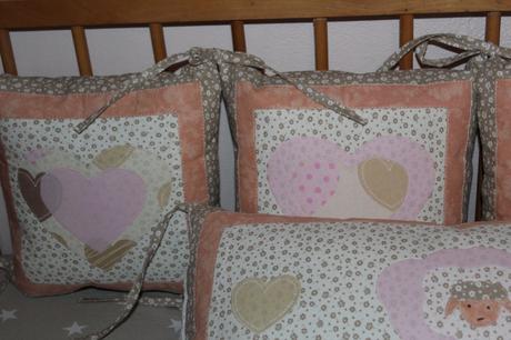 Mantinel / hniezdo do postieľky, šírka (cm): 60,dĺžka (cm): 120