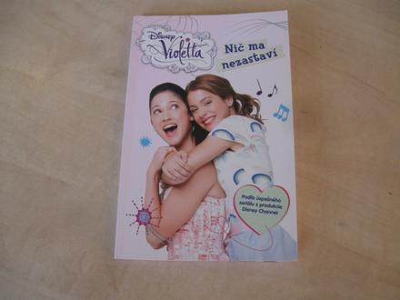 Knižka - violetta - nič ma nezastaví,