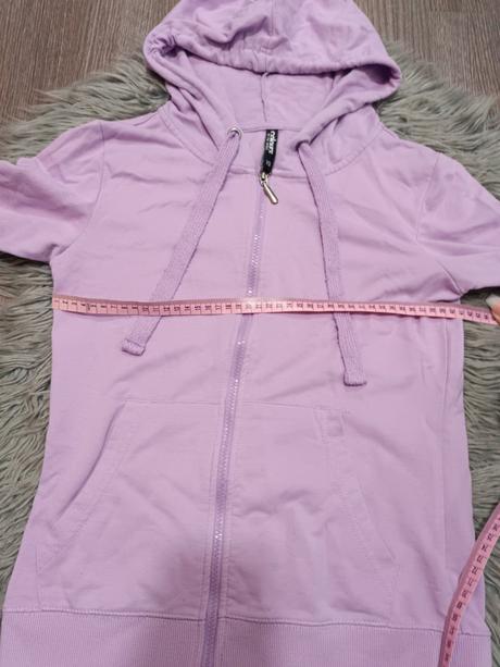 Bledofialová mikina veľ. xs, benetton,xs