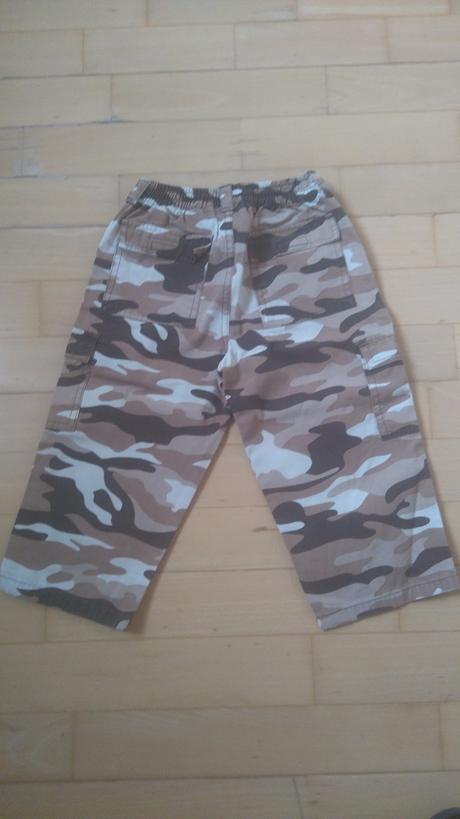 Maskáčové nohavice pre malého frajera, na 2 roky , 92
