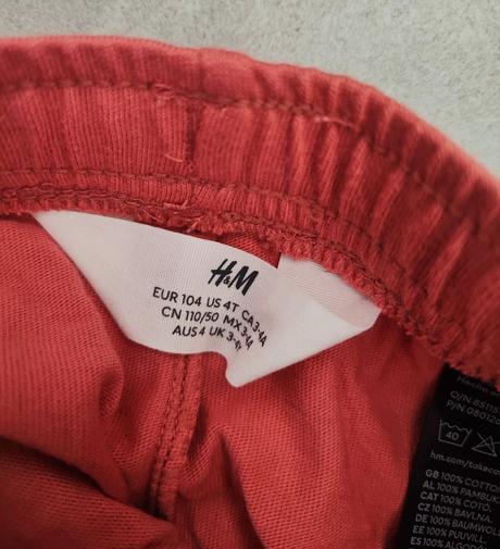 Šortky, h&m,104