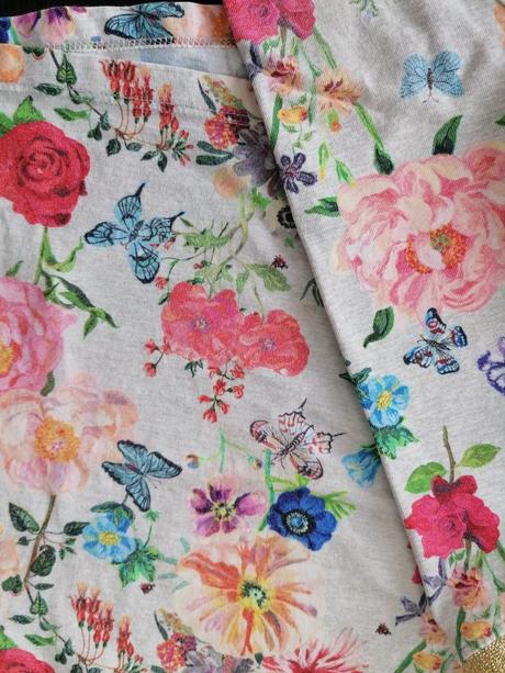 Kvietkovany komplet, h&m,74