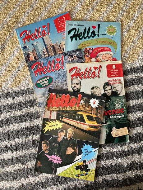 Staršie časopisy hello 5ks, 