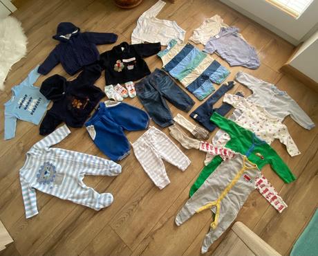 Balík oblečenia vel.68, 68–80