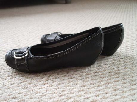 Kožené baleríny, next,38