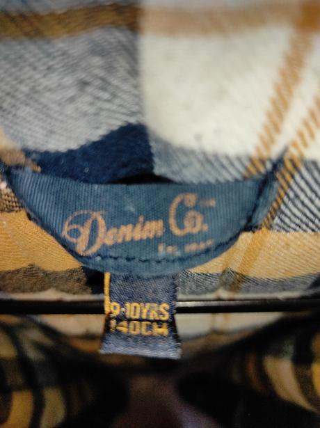 Riflova zateplená bunda, denim co,140