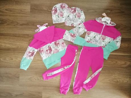 Teplákove súpravy dievčatá, 62 - 152