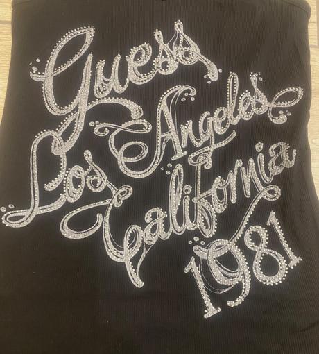 Guess rebrový top, guess,s